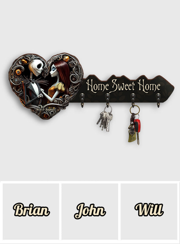 Our Home - Personalized Nightmare Custom Shaped Key Rack