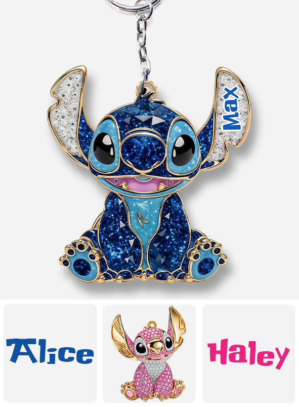 Blue Ohana - Personalized Ohana Car Ornament