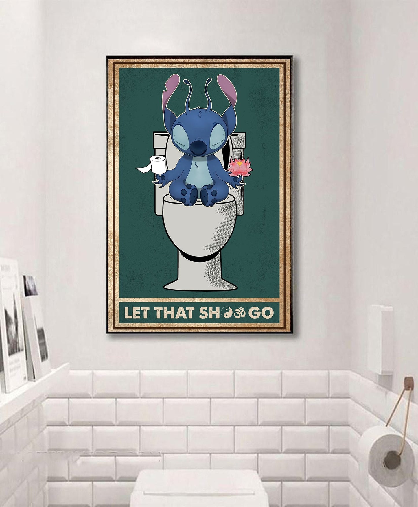 Let That Shh Go Ohana Canvas And Poster