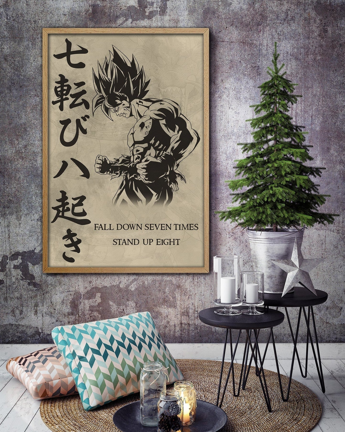 Stand Up Seven Balls Canvas and Poster 0823