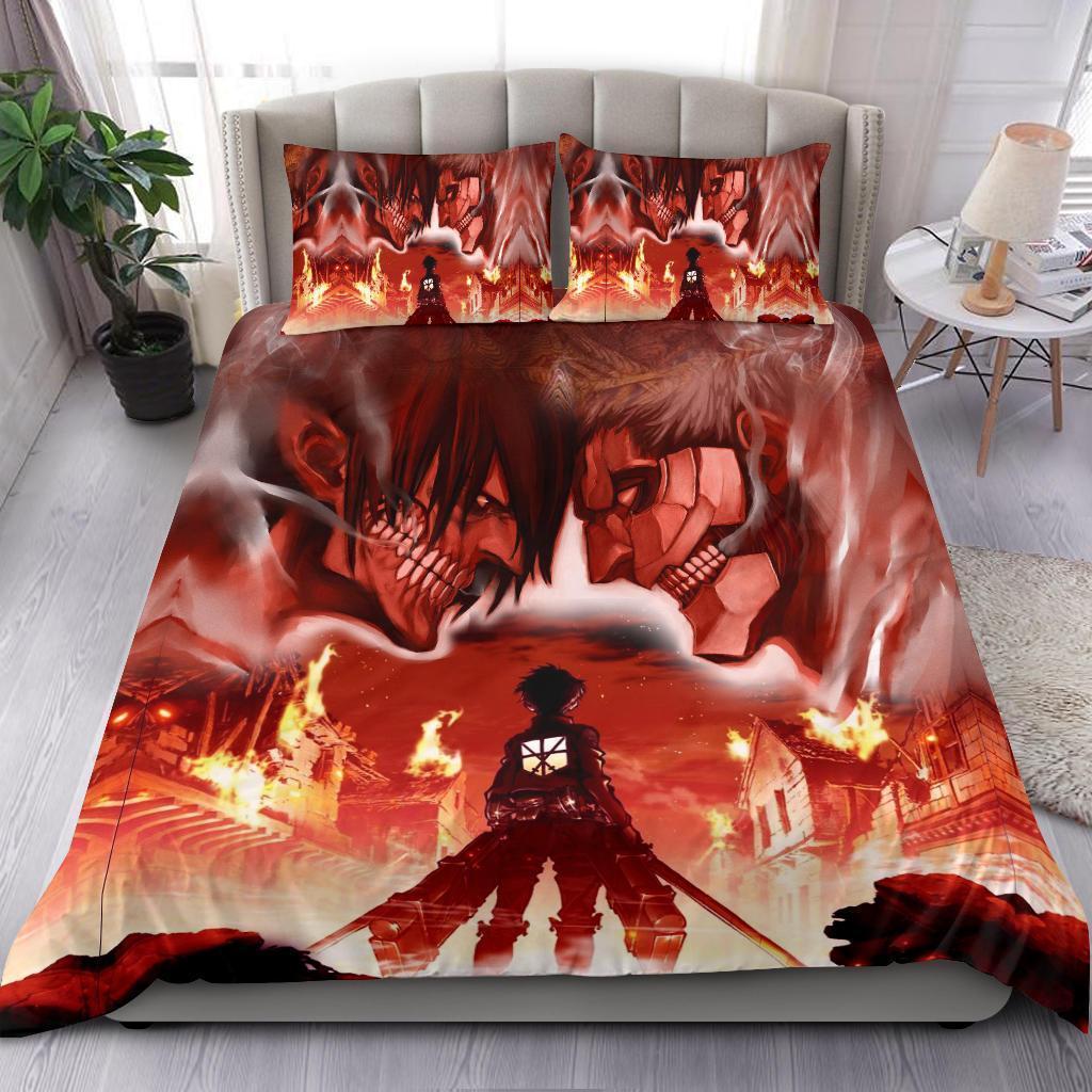 Duel Giants War Bedding Set 0523