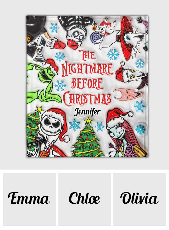 The Night Before Christmas - Personalized Nightmare Blanket