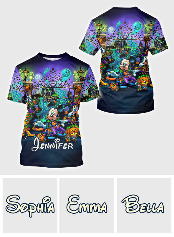 Welcome Foolish Mortals - Personalized Mouse All Over Shirt