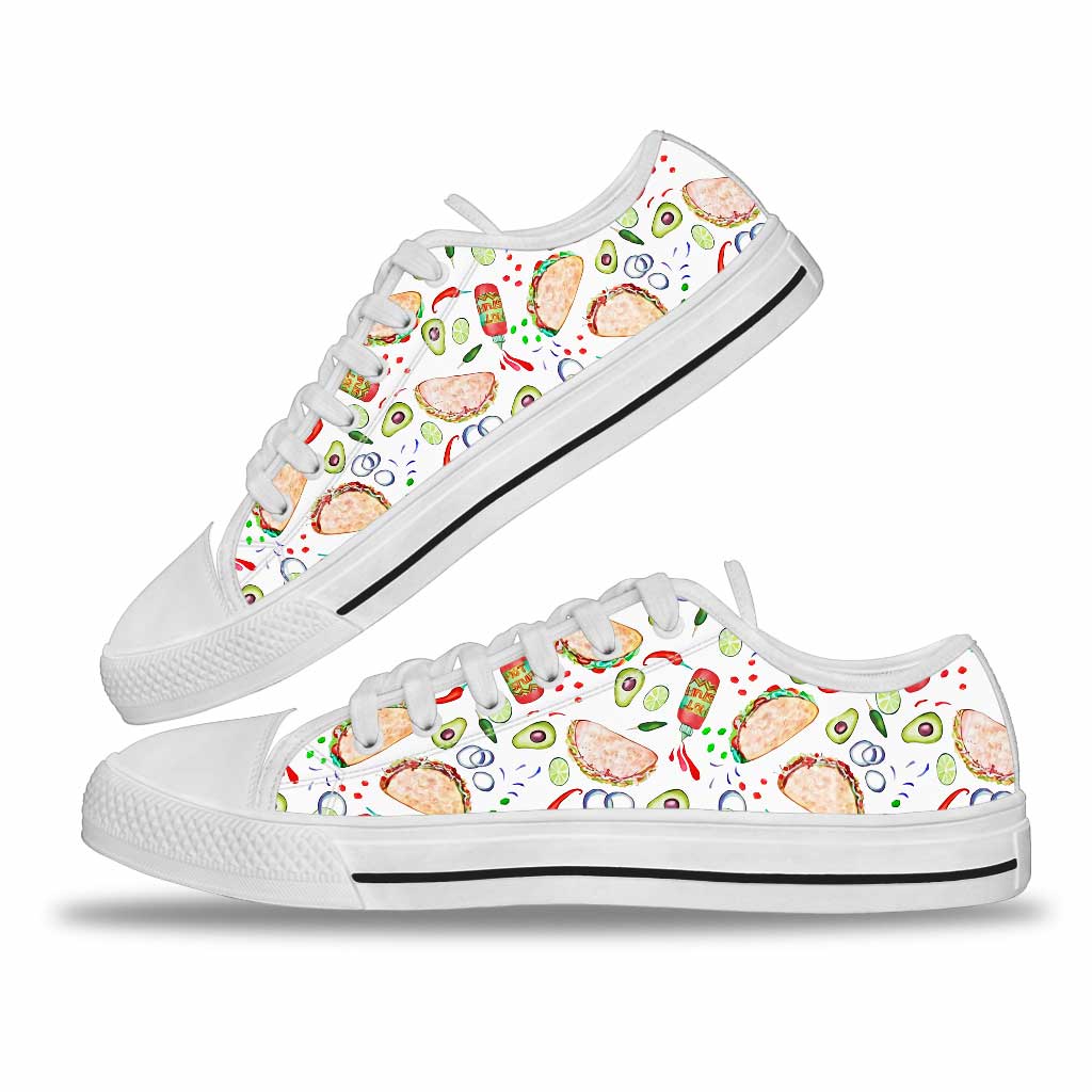 Love Tacos Taco Low Top Shoes 0622