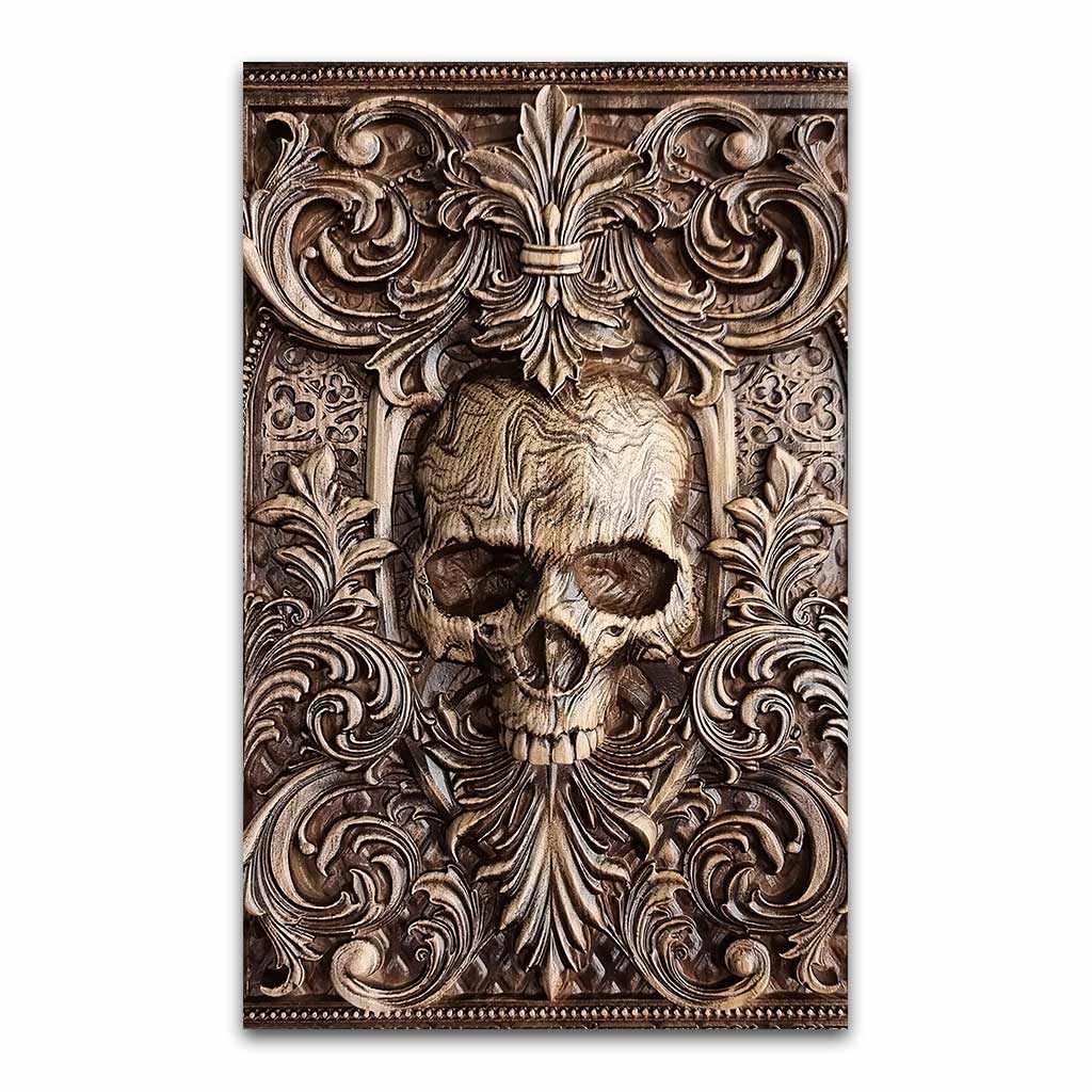 Skull Lovers - Rug With 3D Pattern Print