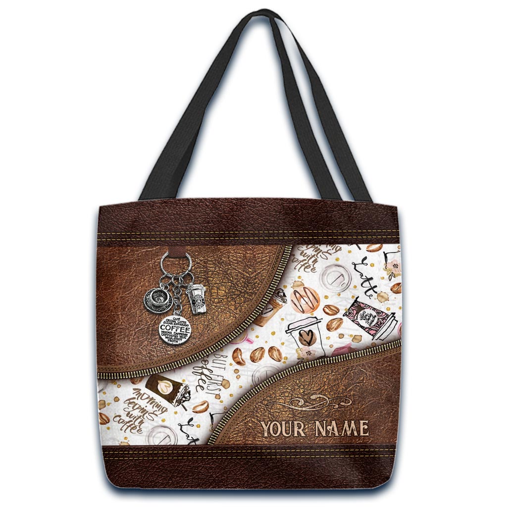Coffee Personalized Tote Bag