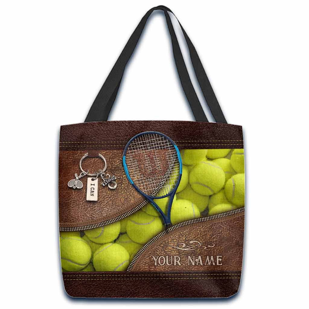 Tennis Personalized Tote Bag