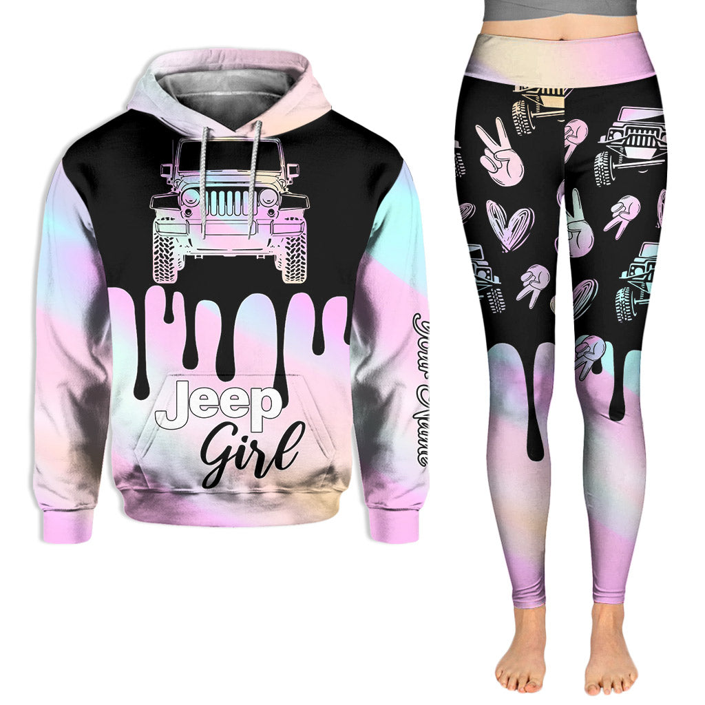 Dangerous Beauty - Personalized Car Hoodie and Leggings