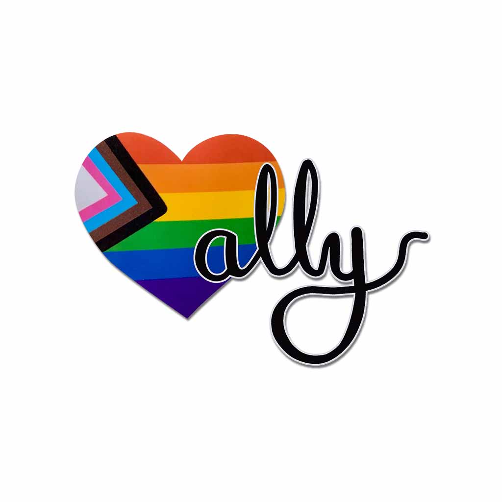 Ally - LGBT Support Decal Die Cut