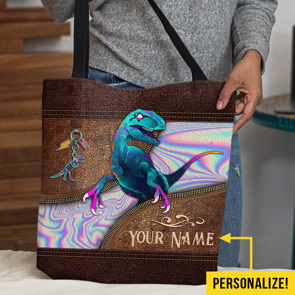 Mamasaurus - Dinosaur Personalized Tote Bag