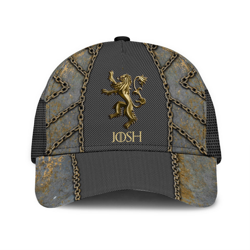 Best Dad In The Seven Kingdoms - Personalized Thrones Game Classic Cap