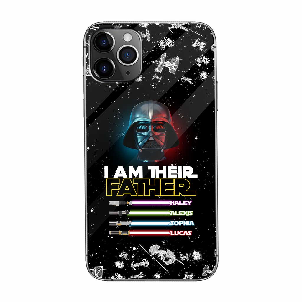 I Am Their Father - Personalized Father's Day The Force Phone Case