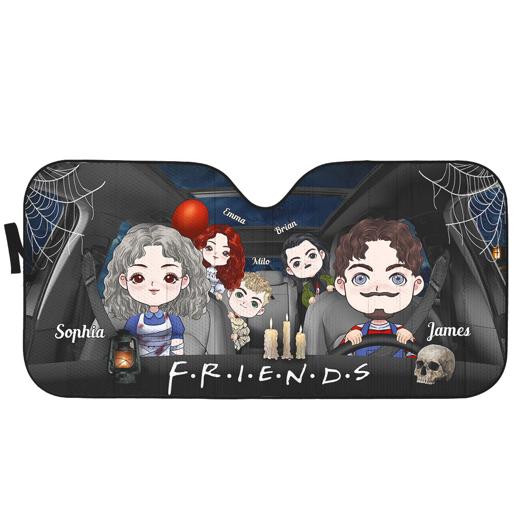 Friends - Personalized Car Sunshade