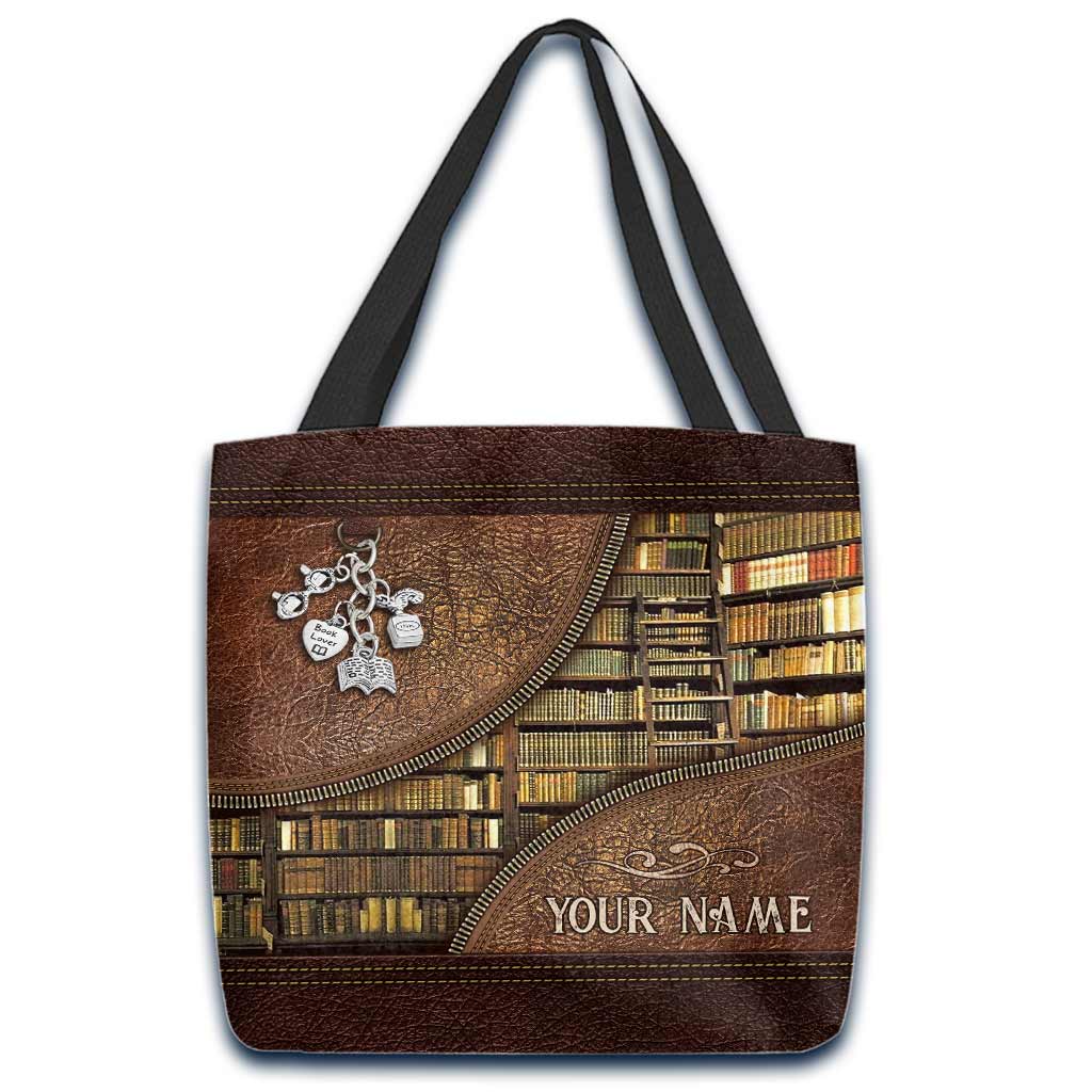 Library Personalized Tote Bag