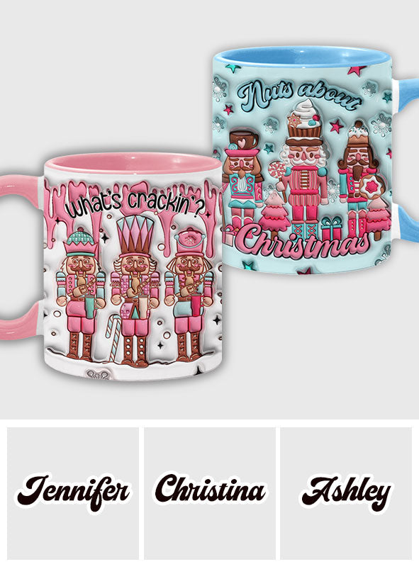 Nuts About Christmas - Personalized Accent Mug