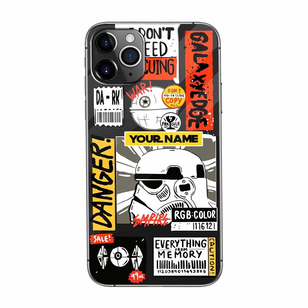 Hello Darkness - Personalized The Force Phone Case