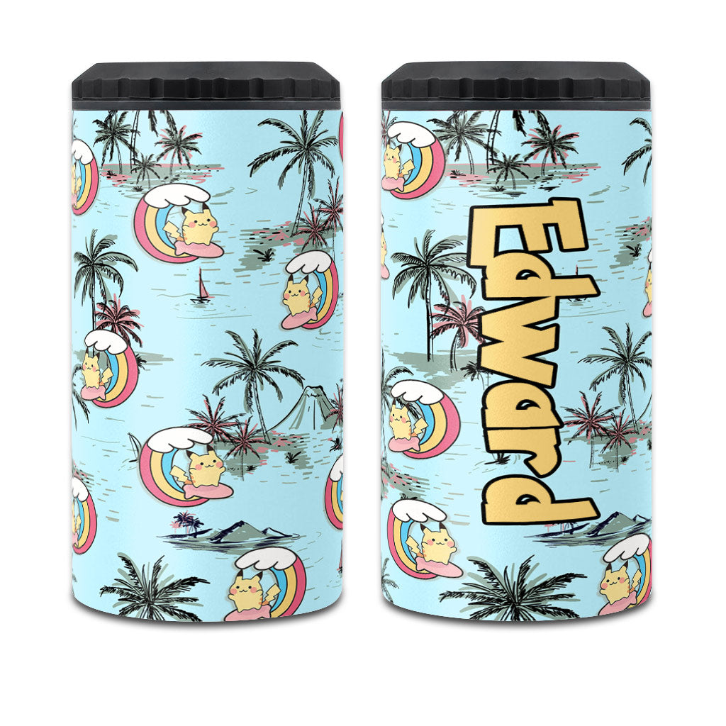 Summer Vibes - Personalized Monster Trainer Can Cooler