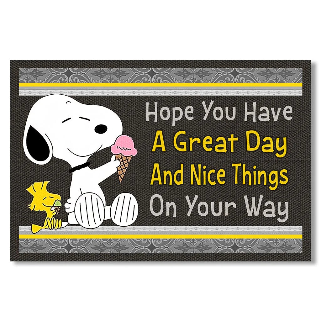 Nice Things On Your Way - Doormat