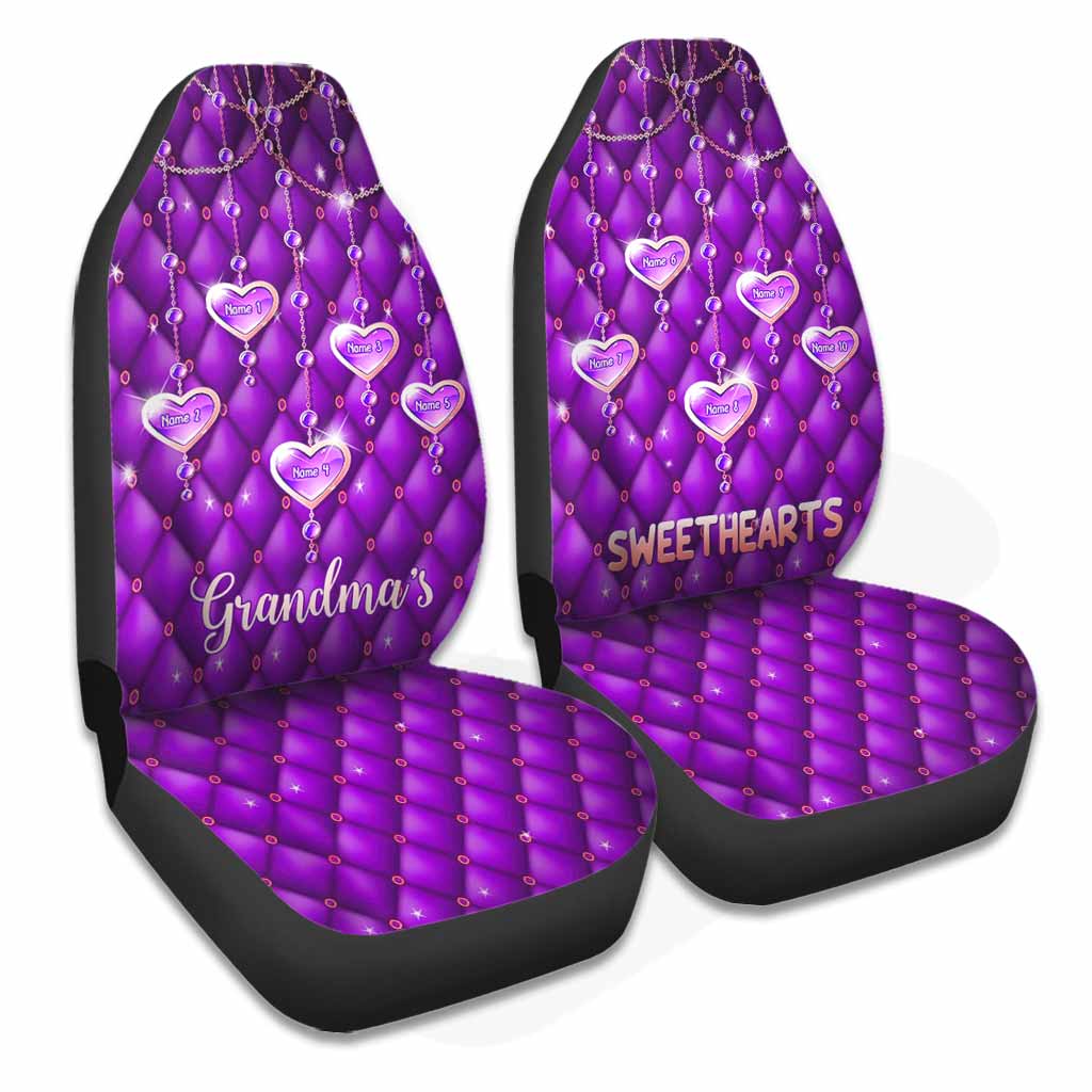 Sweethearts - Personalized Mother's Day Grandma Seat Covers
