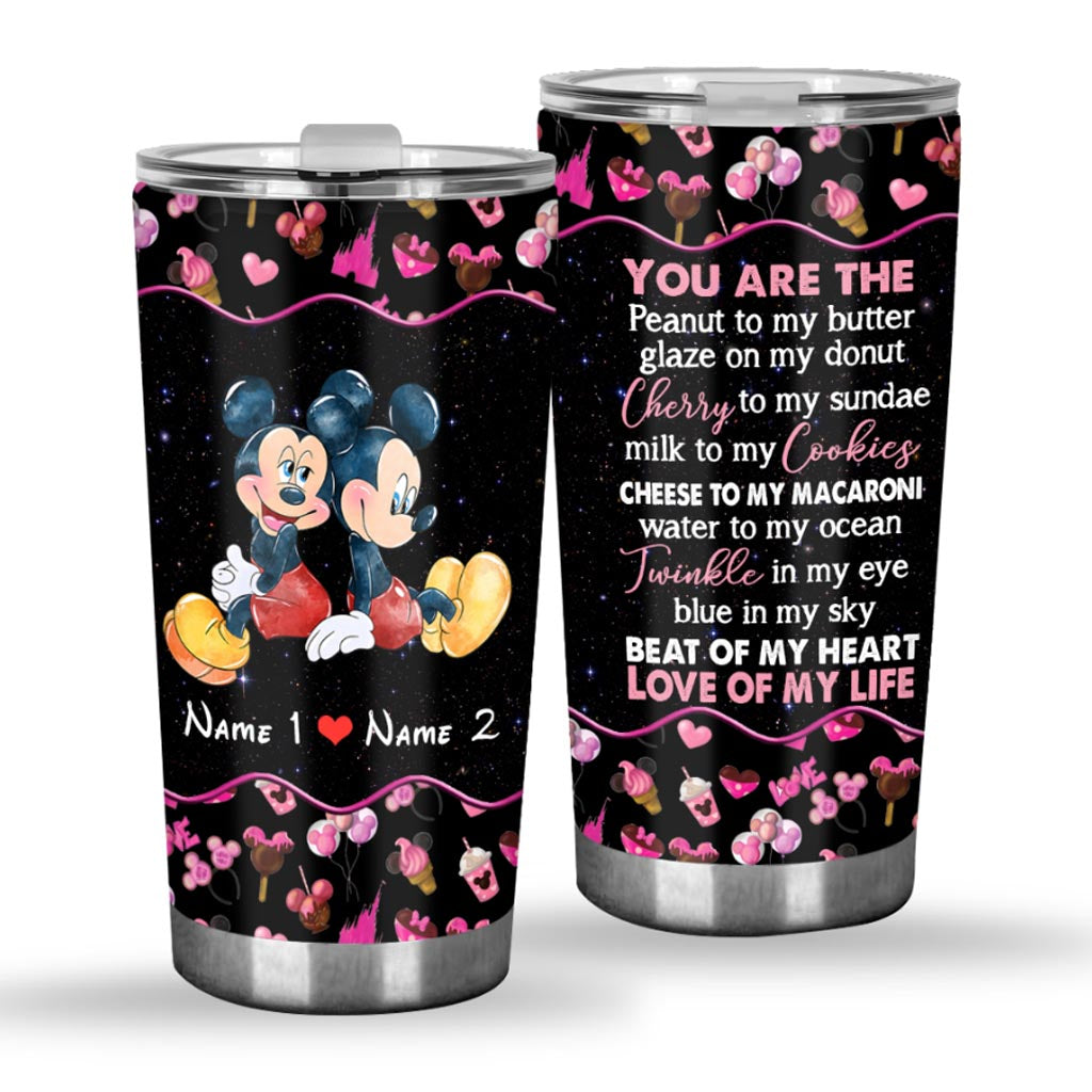 I Was Made For Loving You - Personalized Couple LGBT Support Tumbler