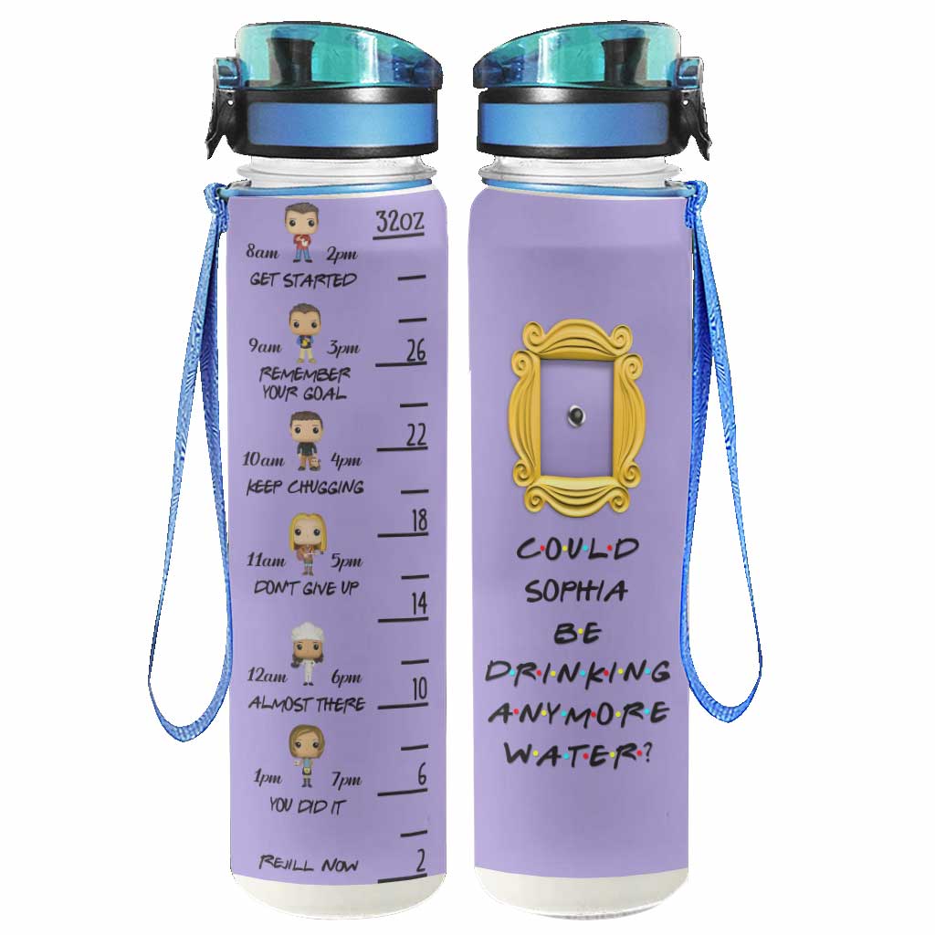 Could I Be Drinking Anymore Water - Personalized Water Tracker Bottle