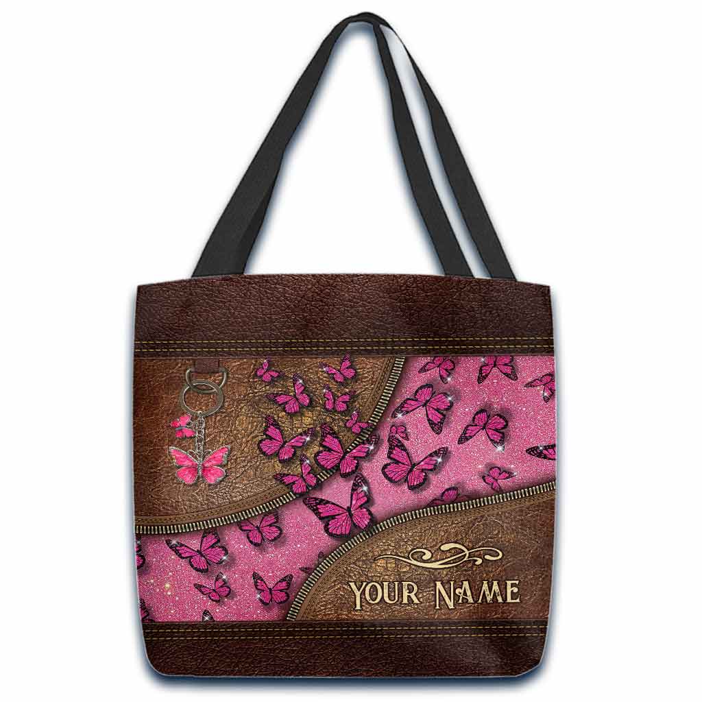 Butterfly Personalized Tote Bag