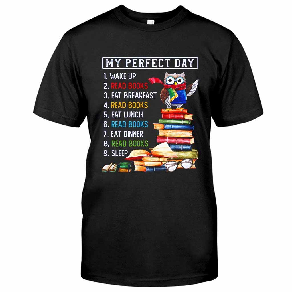 My Perfect Day - Book T-shirt And Hoodie 062021