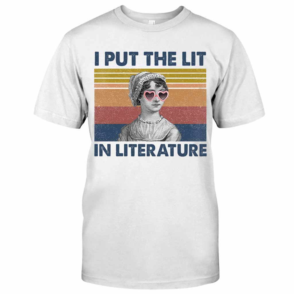 I Put The Lit - Book T-shirt And Hoodie 062021