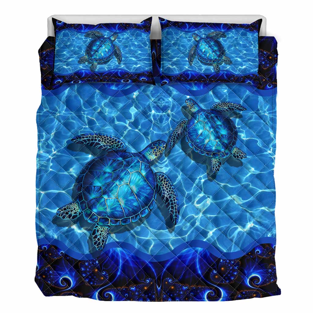 Love Turtles - Turtle Quilt Set