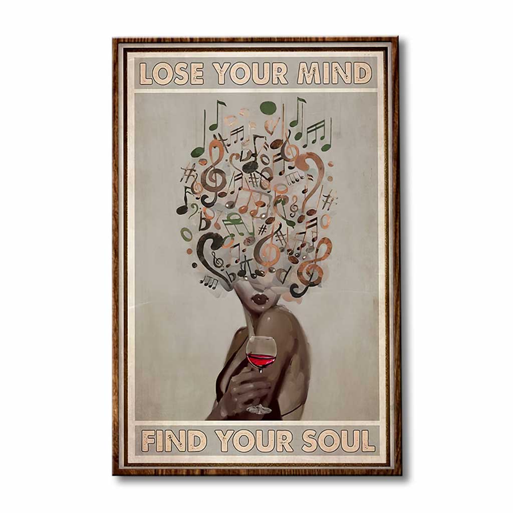 Lose Your Mind - Wine Poster 062021