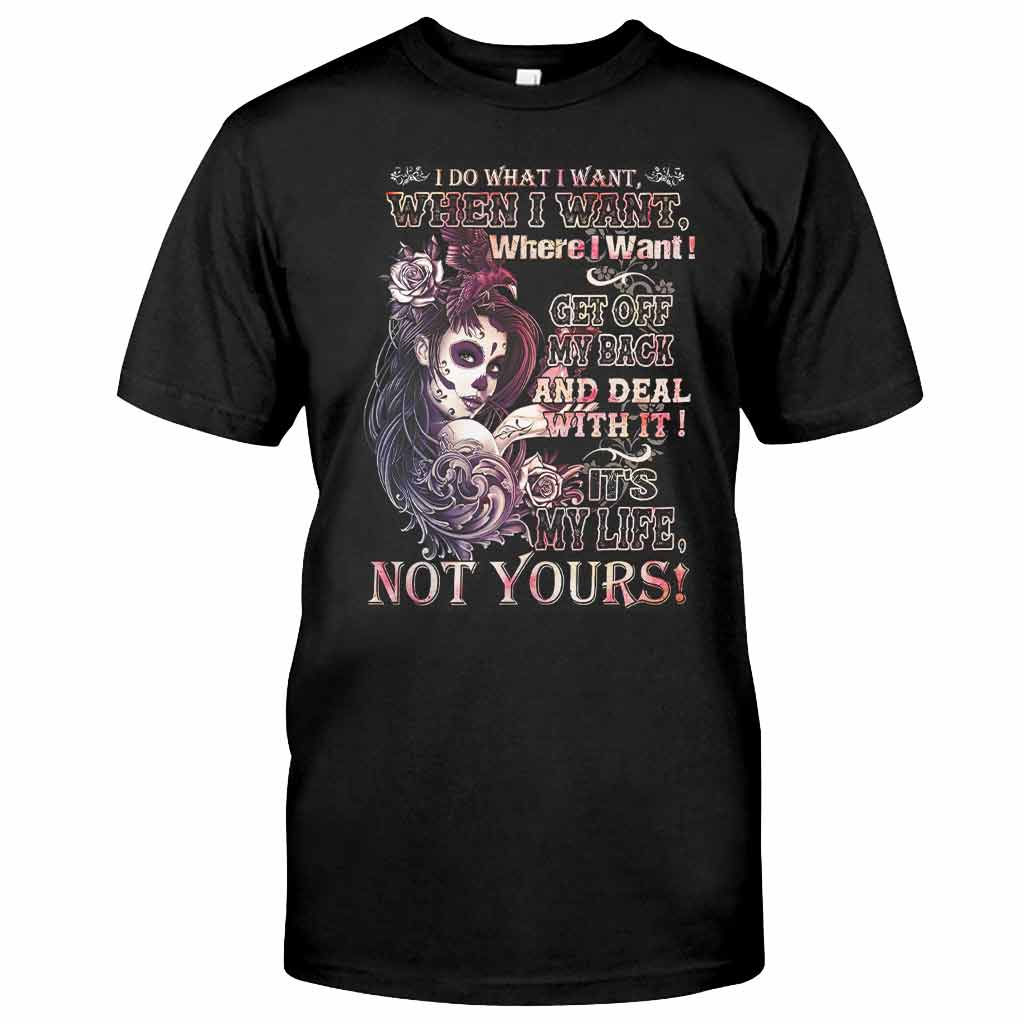 I Do What I Want - Skull T-shirt And Hoodie 072021