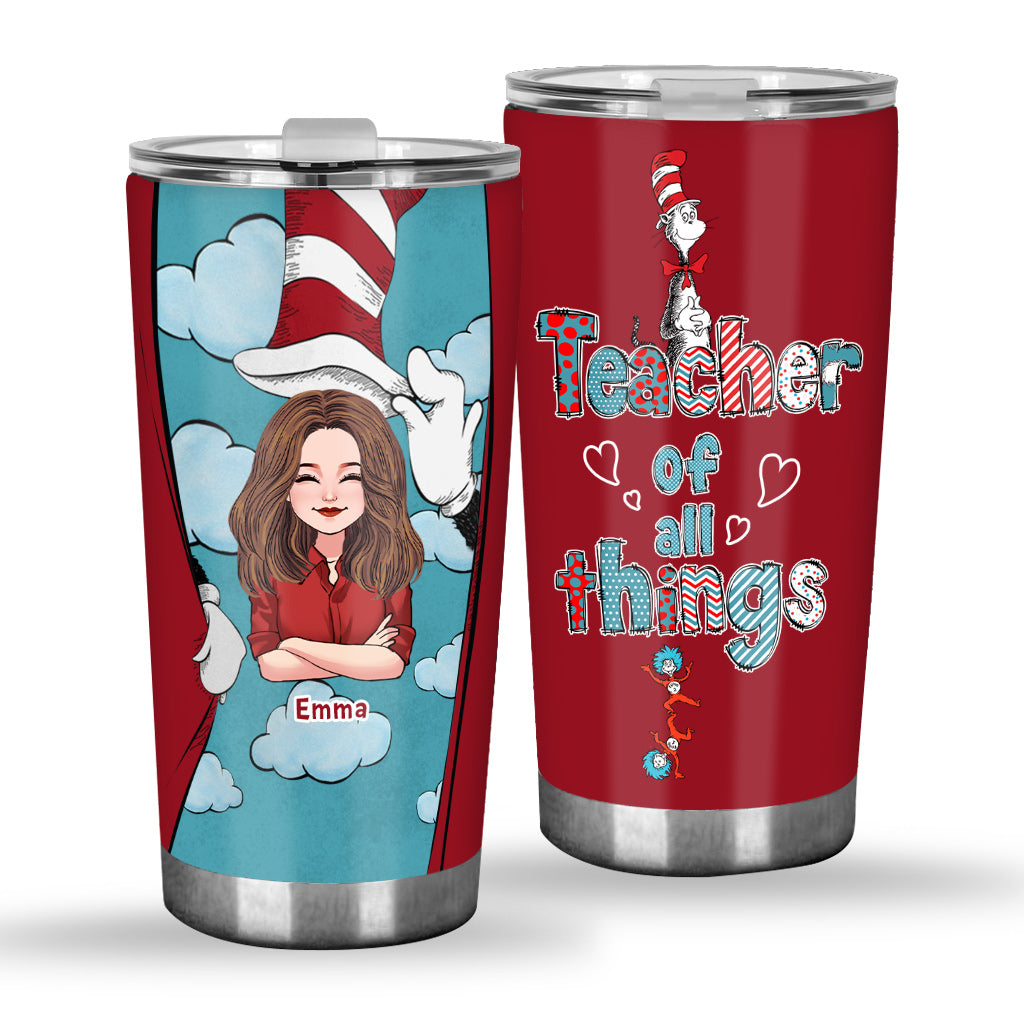 Teacher Of Little Things - Personalized Teacher Tumbler