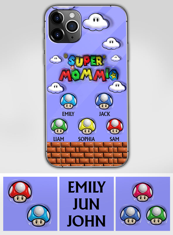 Super Mommio - Personalized Super Plumber Phone Case