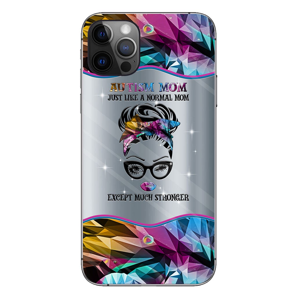 Much Stronger - Autism Awareness Personalized Phone Case