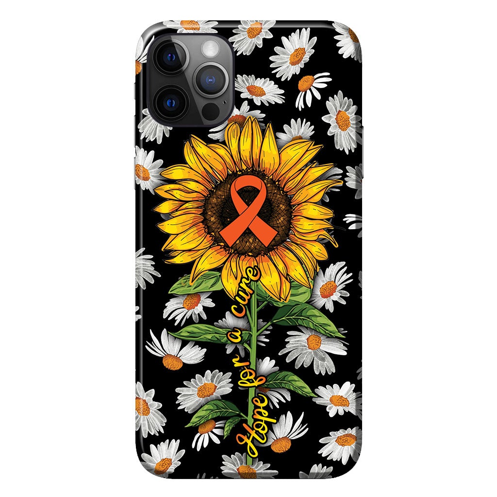 Hope For A Cure - Multiple Sclerosis Awareness Phone Case 092021