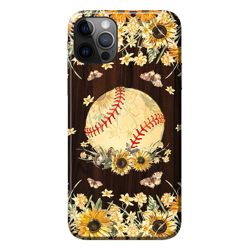 Love Softball - Phone Case