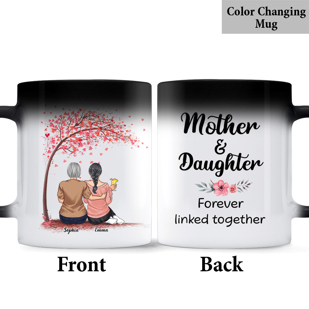 Forever Linked Together - Personalized Mother's Day Mother Mug