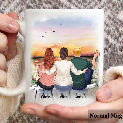 Forever Linked Together - Personalized Mother's Day Mother Mug