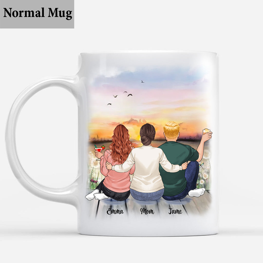 Forever Linked Together - Personalized Mother's Day Mother Mug