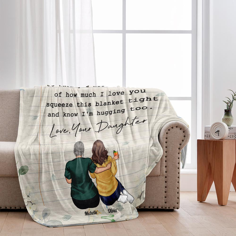 Dear Mom - Personalized Mother's Day Mother Blanket