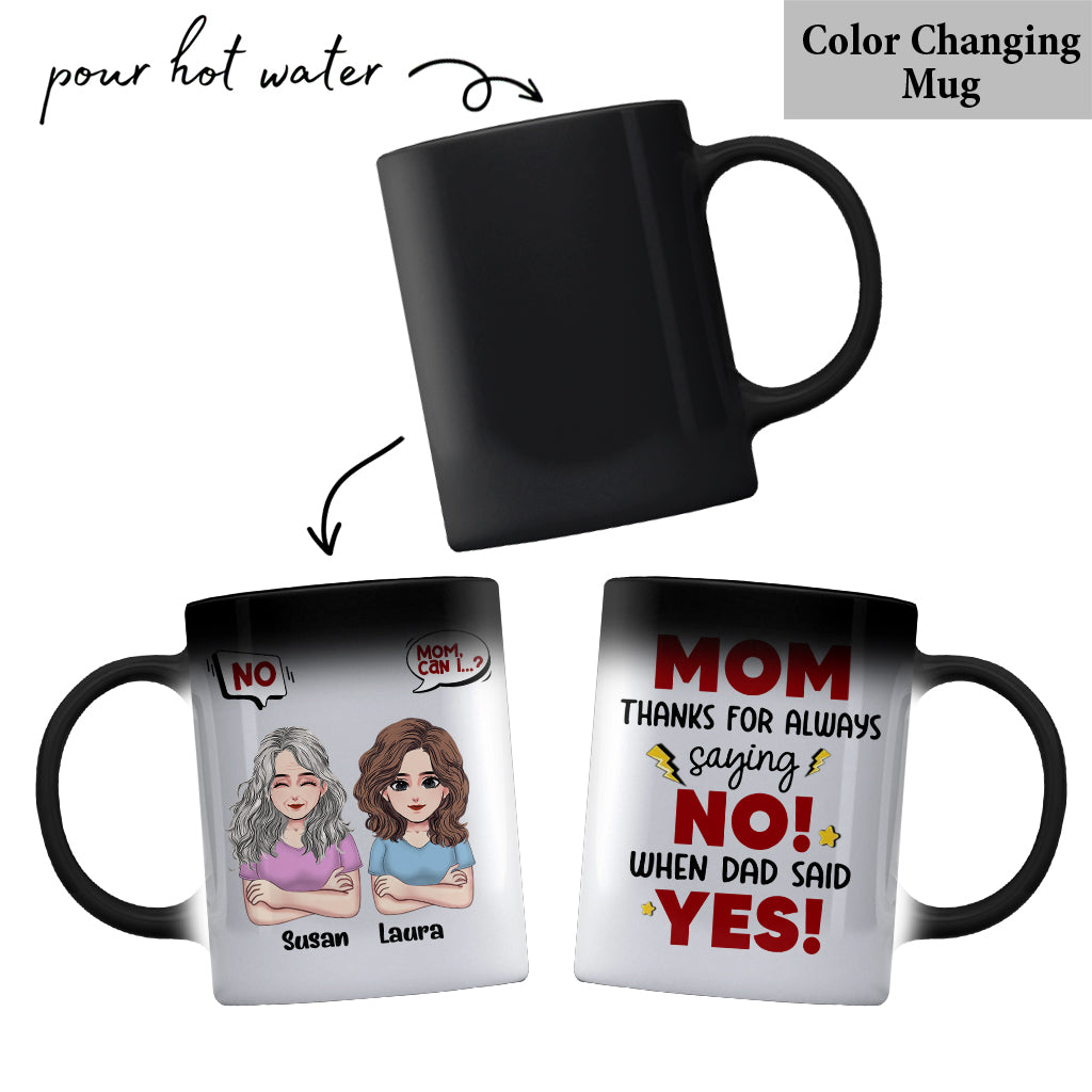 Thank You Mom - Personalized Mother's Day Mother Mug