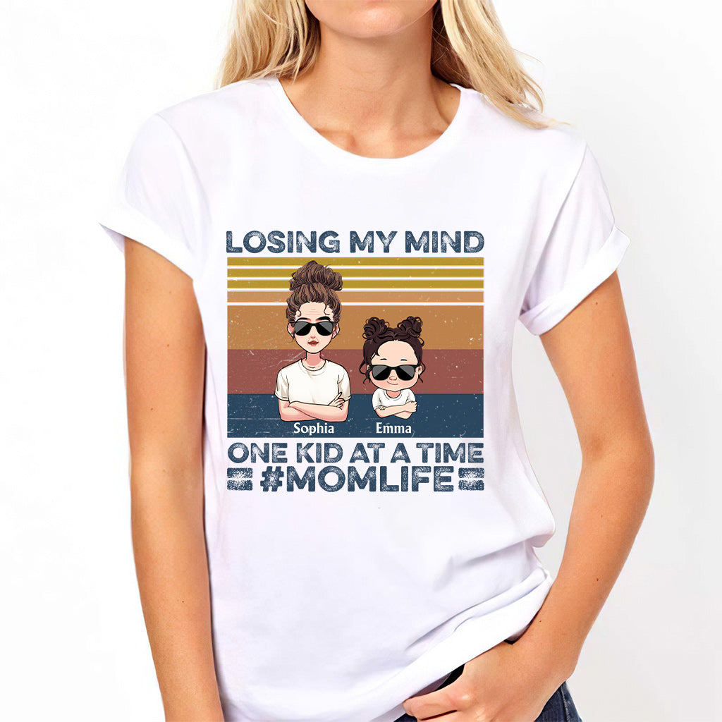 Losing My Mind - Personalized Mother's Day Mother T-shirt and Hoodie