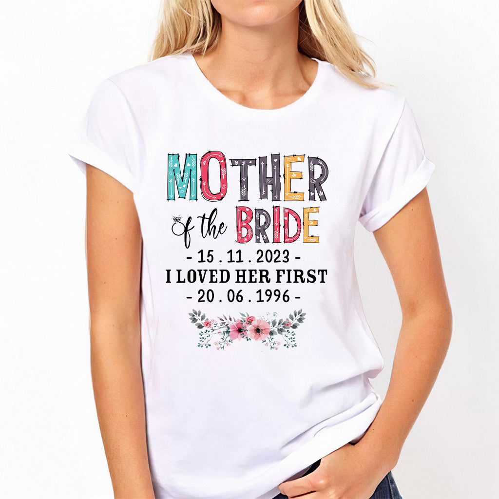 Mother Of The Bride - Personalized Mother's Day Mother T-shirt and Hoodie