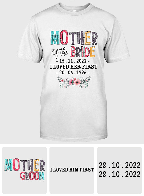 Mother Of The Bride - Personalized Mother's Day Mother T-shirt and Hoodie