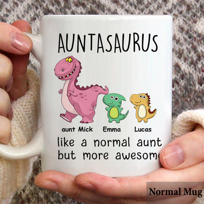 Like A Normal But More Awesome - Gift for mom, grandma, grandpa, dad, aunt, uncle - Personalized Mug