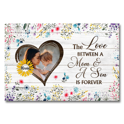 If Moms Were Flowers - Personalized Mother Canvas And Poster