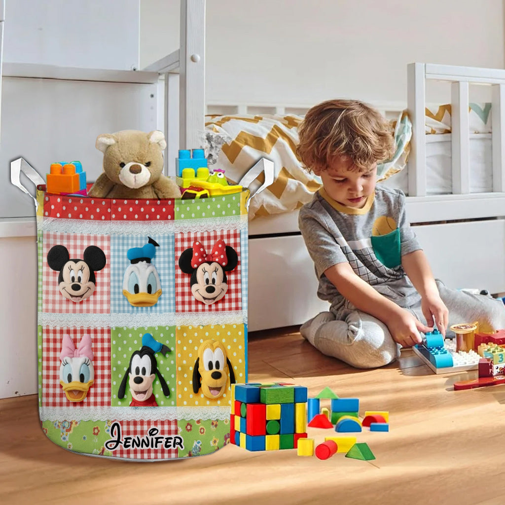 Merry Christmas - Personalized Mouse Storage Basket