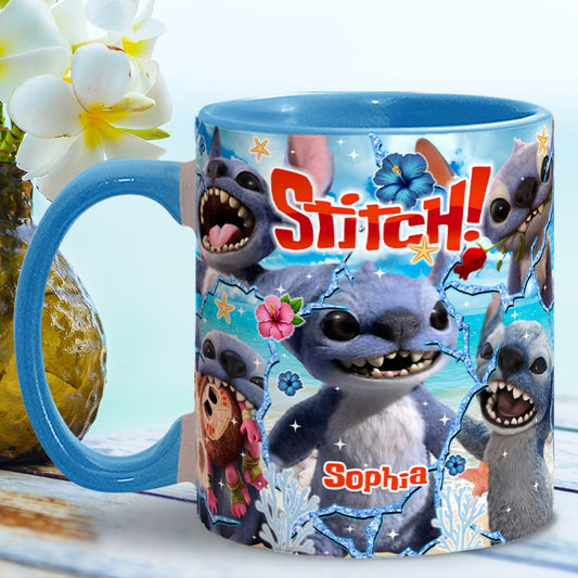 Ohana Means Family - Personalized Ohana Accent Mug