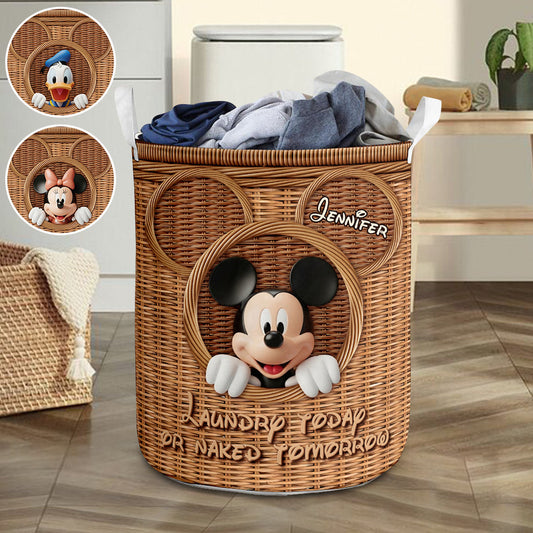 Laundry Today - Personalized Mouse Storage Basket