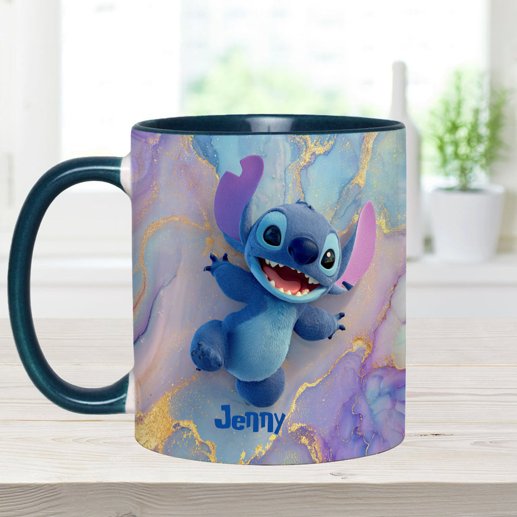 Ohana Marble Style - Personalized Ohana Accent Mug